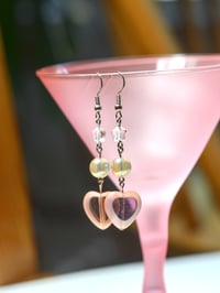 Mirrored Heart Earrings