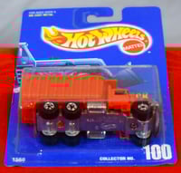 Image 6 of 1992 Hot Wheels Red Body Color Peterbilt Dump Truck Collectors No. 100 – Diecast Car NIP”