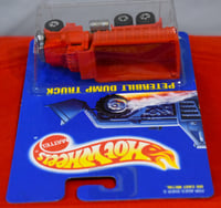 Image 7 of 1992 Hot Wheels Red Body Color Peterbilt Dump Truck Collectors No. 100 – Diecast Car NIP”