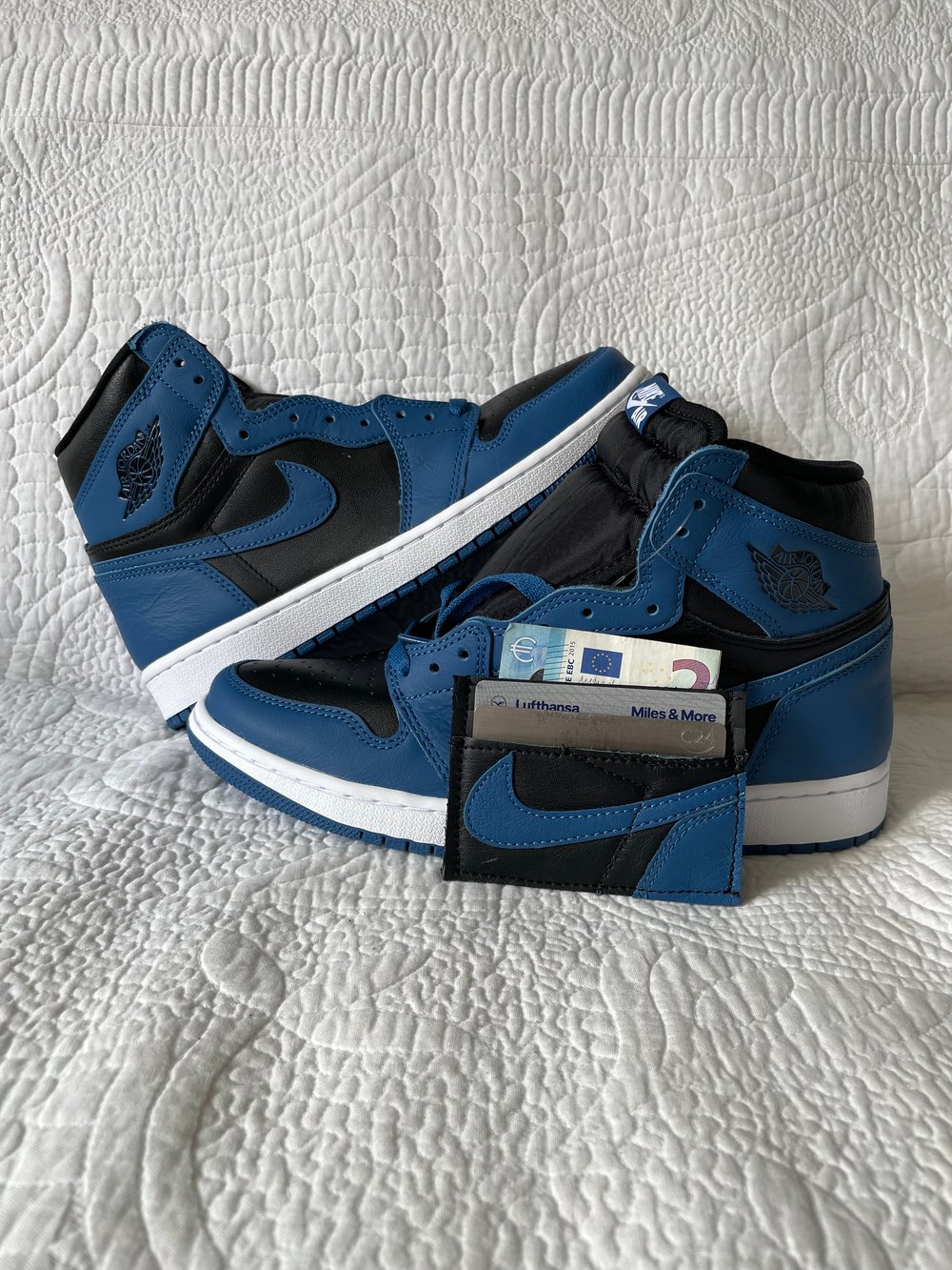 SNEAKER WALLET - Jordan 1 Marina Blue