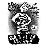 Image 1 of Added Value (Making-of zine for Where The Rent Went)