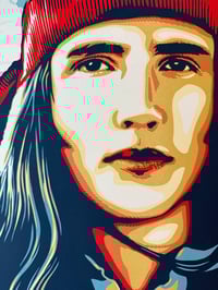 Image 3 of Shepard Fairey LIMITED EDITION "We the Future Are Earth Guardians" Silkscreen