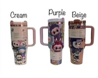 Image 5 of Labubu X Stanley™️ The Monsters Limited Edition 40 Oz. Tumbler | Cream, Purple, Beige