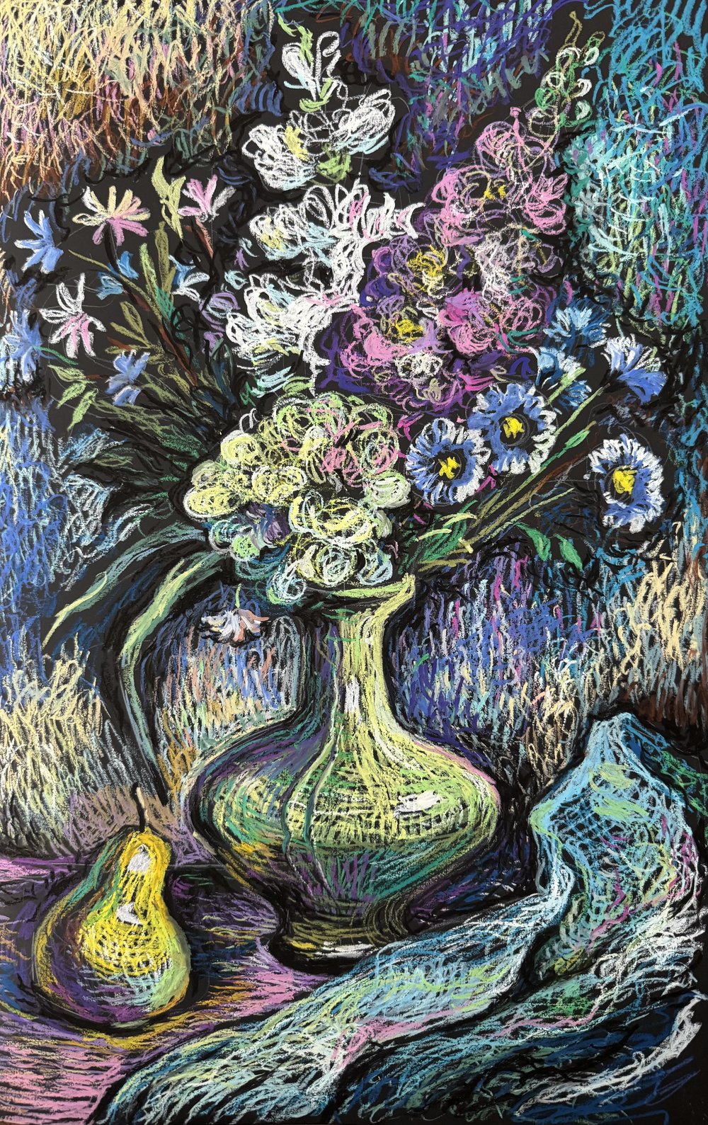 Image of Tatiana Suvorova - Still life with yellow pear