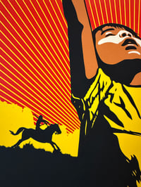 Image 2 of Ernesto Yerena LIMITED EDITION "Honor The Treaties" Silkscreen