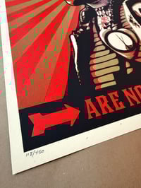 Image 3 of Shepard Fairey LIMITED EDITION "The Black Hills Are Not for Sale" Silkscreen