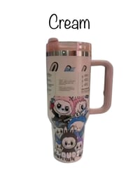 Image 2 of Labubu X Stanley™️ The Monsters Limited Edition 40 Oz. Tumbler | Cream, Purple, Beige