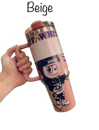 Image 4 of Labubu X Stanley™️ The Monsters Limited Edition 40 Oz. Tumbler | Cream, Purple, Beige