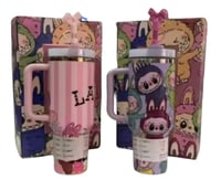 Image 1 of Labubu X Stanley™️ The Monsters Limited Edition 40 Oz. Tumbler | Cream, Purple, Beige