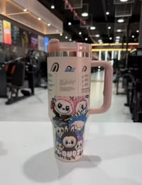 Image 6 of Labubu X Stanley™️ The Monsters Limited Edition 40 Oz. Tumbler | Cream, Purple, Beige