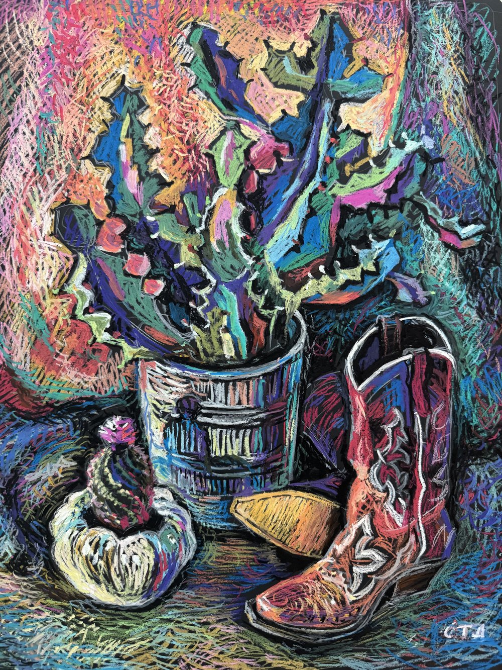 Image of Tatiana Suvorova - Still life with my favorite boots