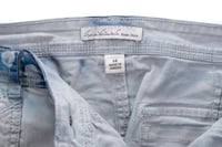 Image 5 of Upcycled Cyanotype Shorts, one of a kind