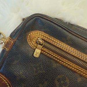 Image of Authentic Louis Vuitton Vintage Monogram Marly Dragonne GM Clutch Bag - Newly Restored
