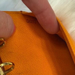 Image of Authentic Louis Vuitton Vintage Epi Agenda Day Planner 