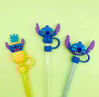 Image 3 of LILO & Stitch Straw Covers 1-3 Pieces | 3 Piece Set
