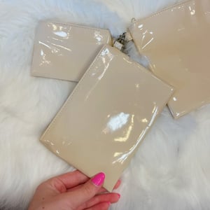 Image of Set of 3 Authentic Burberry Cosmetic Pouches - EUC 