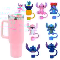 Image 2 of LILO & Stitch Straw Covers 1-7 Pieces | 7 Piece Set 
