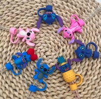 Image 4 of LILO & Stitch Straw Covers 1-7 Pieces | 7 Piece Set 