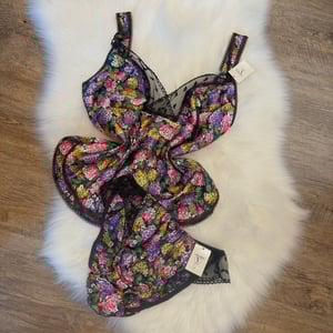 Image of Valentino Intimo Vintage 2 Pc Satin Lounge Set - NWT, Size M/L