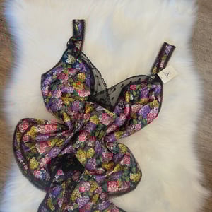 Image of Valentino Intimo Vintage 2 Pc Satin Lounge Set - NWT, Size M/L