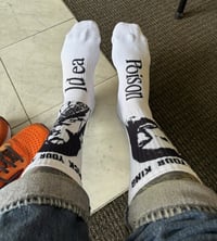 Image 4 of POISON IDEA - "Pick Your King" CREW SOCKS