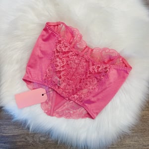 Image of Size 34B/32C - Vintage Christian Dior Rare Bubblegum Bustier