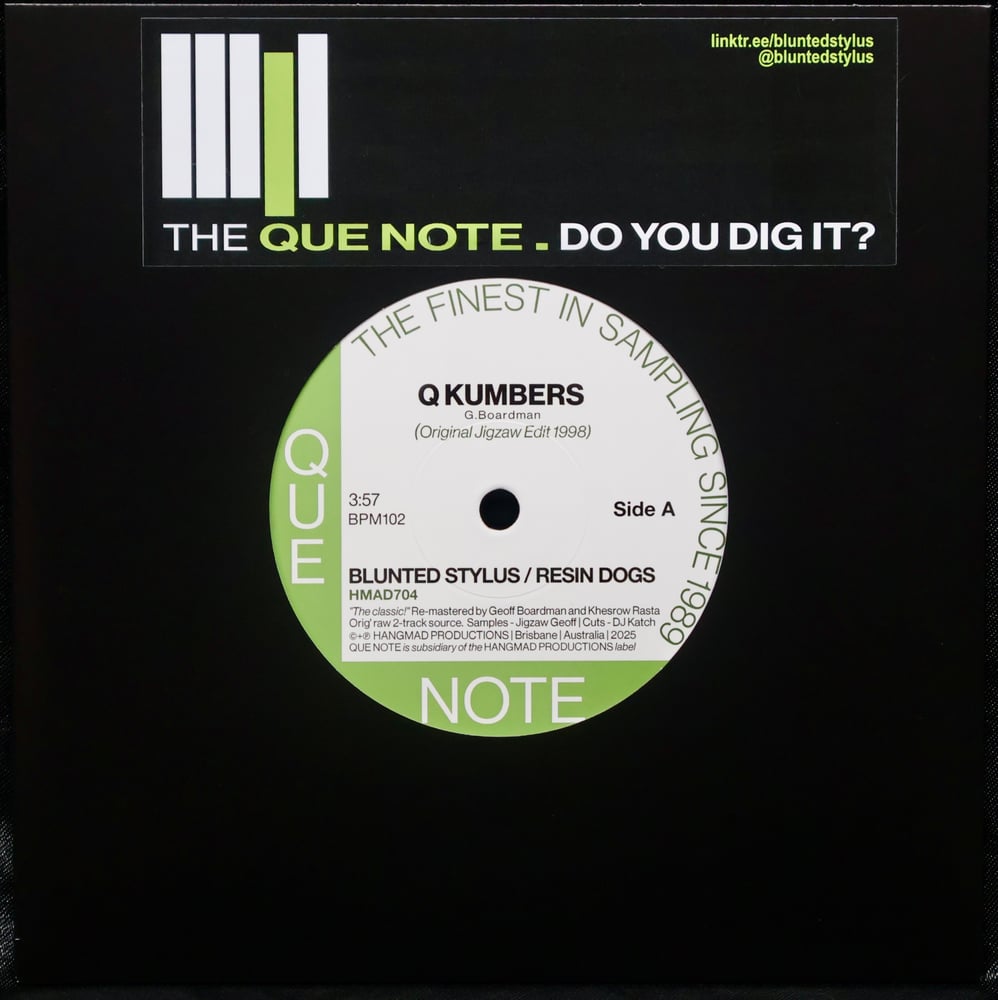 Image of Q KUMBERS | DJ RANSOM remix - BLUNTED STYLUS (free post)