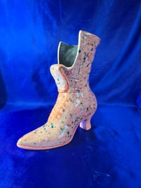 Image 10 of Vintage Handmade Ceramic Boot Planter