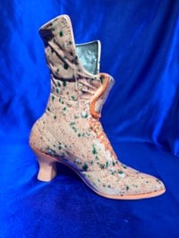 Image 11 of Vintage Handmade Ceramic Boot Planter