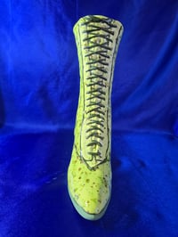 Image 16 of Vintage Handmade Ceramic Boot Planter