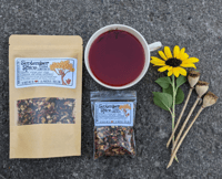 Image 2 of September Spice Autumn Celebration Tea | Equinox Herbal Tea Blend | seasonal loose leaf tea | Mabon 