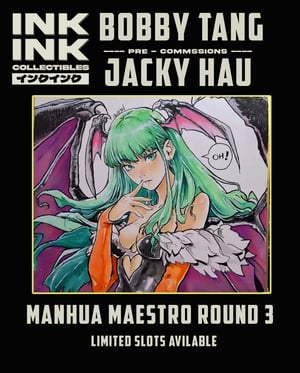 Image of HK ManHua Artist  Bobby Tang // Jacky Hau **Limited 5 slots **