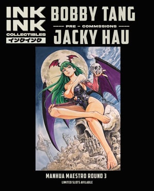 Image of Manhua Maestro Round 3: HK ManHua Artist Bobby Tang // Jacky Hau **Limited 5 slots **