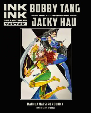 Image of Manhua Maestro Round 3: HK ManHua Artist Bobby Tang // Jacky Hau **Limited 5 slots **