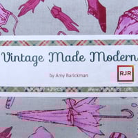 Image 2 of CHARM PACK - Vintage Made Modern by Amy Barickman for RJR - 5 inch squares