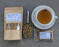 Image 1 of Flower Garden Herbal Tea Blend | Chamomile Tea | loose leaf tea blends | bulk herbal tea naturally c