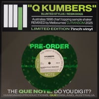 Image 4 of (Doubles pack) Q KUMBERS  single | DJ RANSOM remix - BLUNTED STYLUS