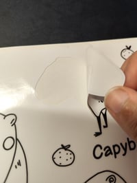 Image 3 of Capybaras Sticker Sheet