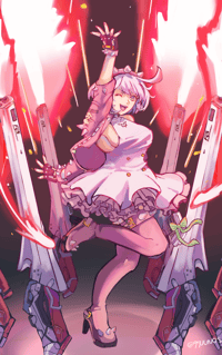 Image 2 of GGST Elphelt Valentine Print