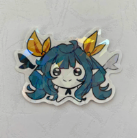 Image 2 of Holographic XRD Dizzy Guilty Gear Sticker