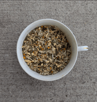 Image 3 of Licorice Ginger Mint Throat Soothing Tea | loose herbal tea Naturally CAFFEINE FREE