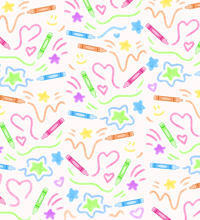Crayons blanket