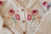 Image 2 of Louise Misha knit cardigan cape size 5