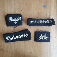 Image 1 of screen printed patches