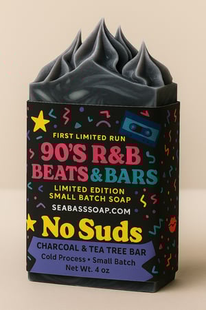 Image of Beats & Bars: Limited Edition R&B-Inspired Soap by SeaBass Soap Co.