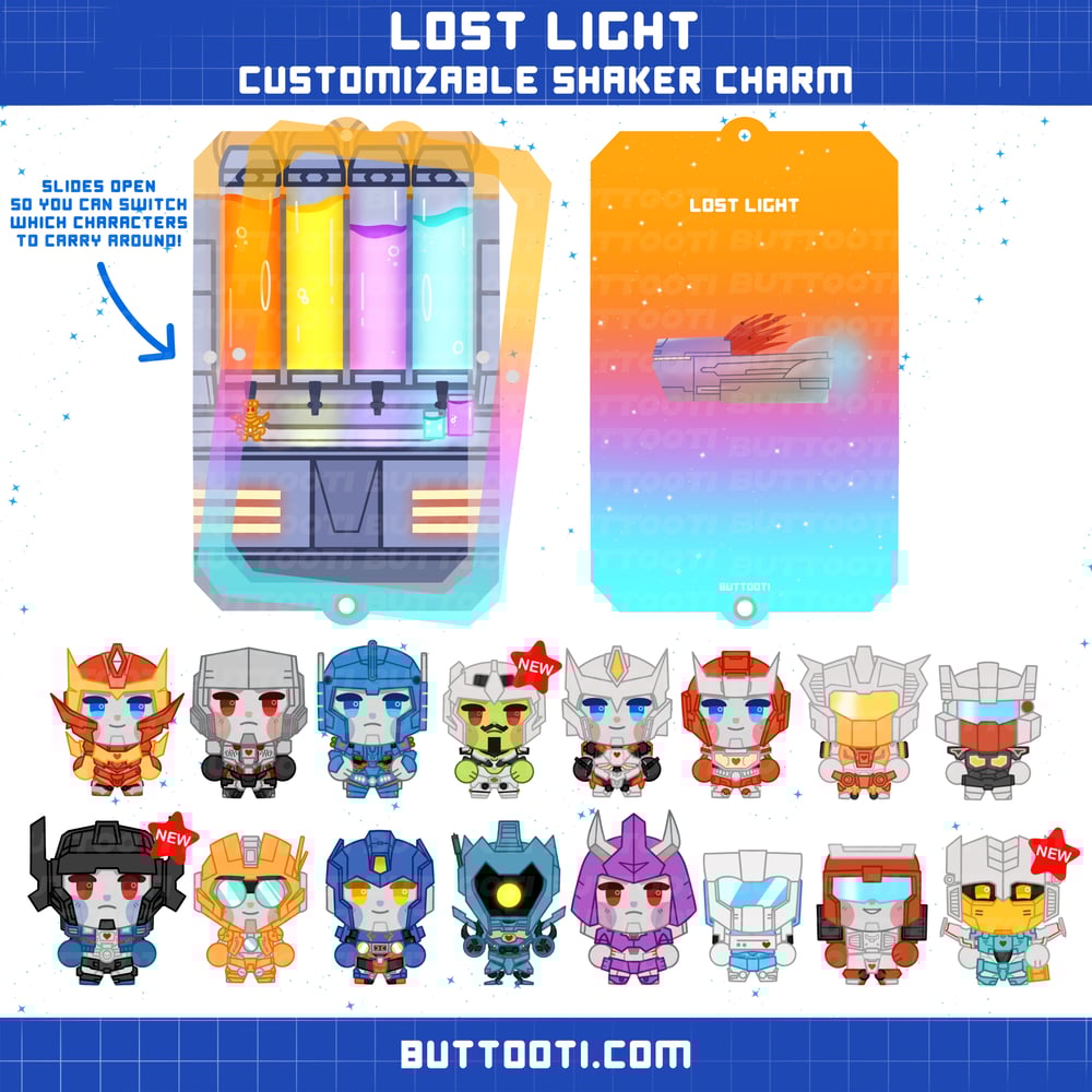 [PREORDER / IN STOCK] ✧ Lost Light Shaker Charm ✧
