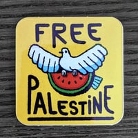 Free Palestine - Glossy sticker