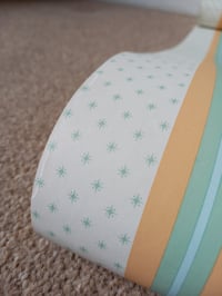 Image 2 of 1980s Vintage Laura Ashley Wallpaper Rolls -  'Louise' Cottagecore Polka Dot Stripe - (set of 3)