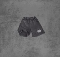 Image 2 of STONE WASHED<br>SWEATJORTS