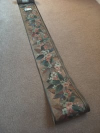 Image 3 of 1990s Vintage Brewsters Wallpaper Border Rolls - 80s Traditional Victoriana Gold Floral - (Set of 2)